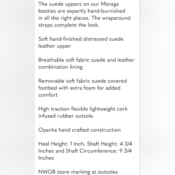 Born Moraga Glazed Ginger Distressed Comfort Leather Bootie Boots NEW SZ 9.5 - Picture 7 of 16